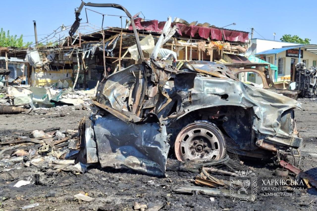 Росіяни вдарили ракетами по центру Печенігів