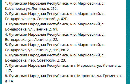 Окупанти готуються відбирати житло в Марківській громаді