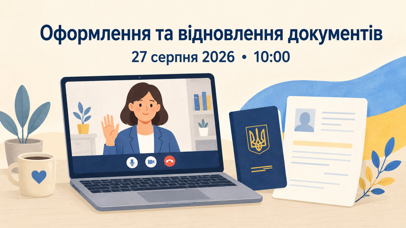 ВПО запрошують на вебінар про оформлення та відновлення документів