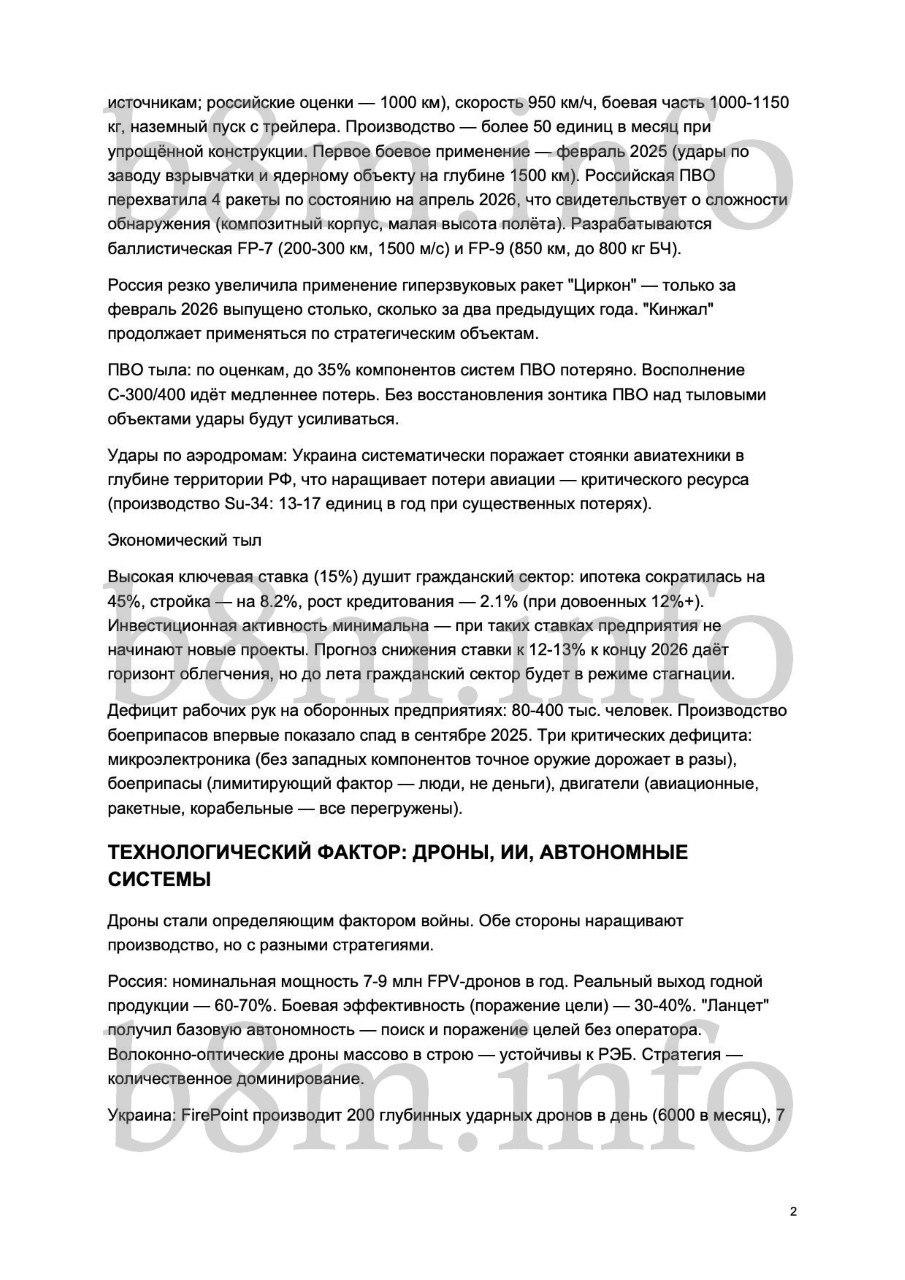 Вісім сценаріїв завершення війни