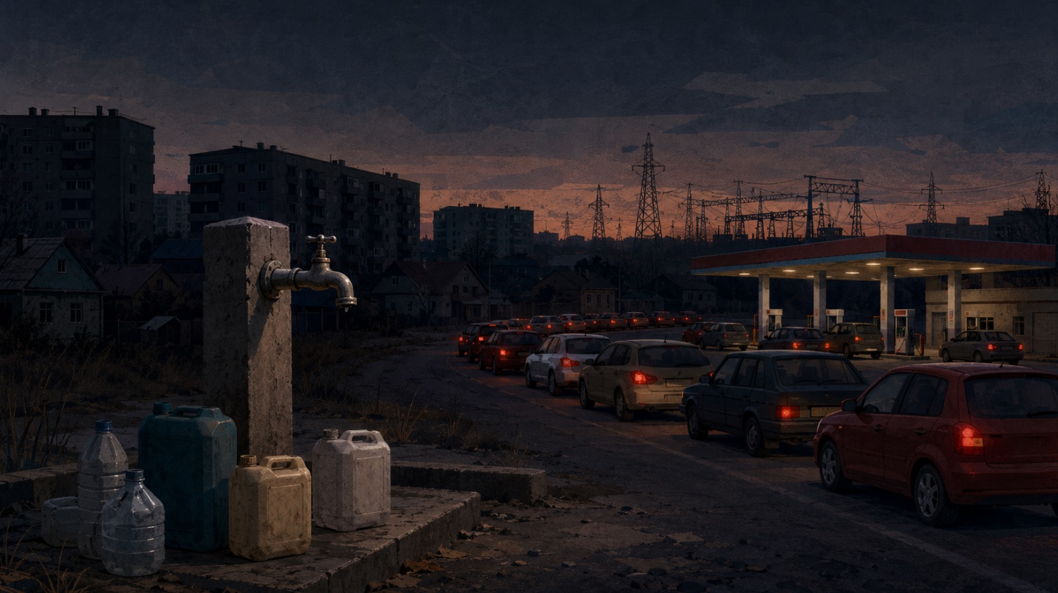 У Старобільську немає світла, на заправках утворилися черги | Новини Старобільськ