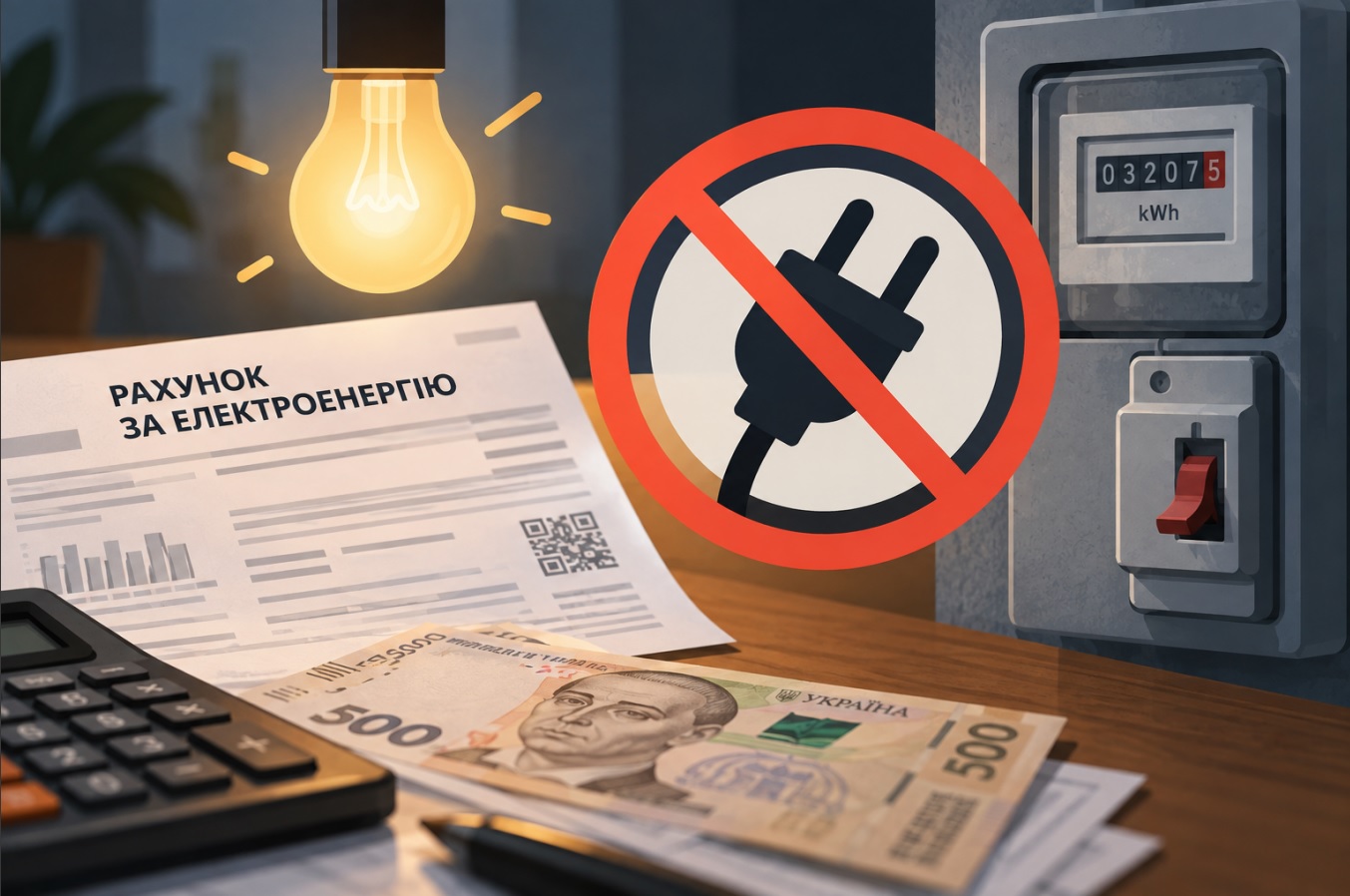 Відключення світла за борги: коли споживач більше не платитиме за відключення і підключення